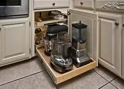 Мебель для бытовой техники на кухне фото