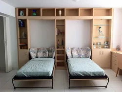Кровать Шкаф Два В Одном Для Спальни Фото