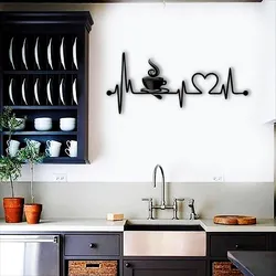 How to hang photos in the kitchen