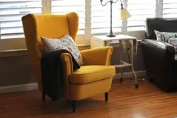 Детское кресло в интерьере гостиной