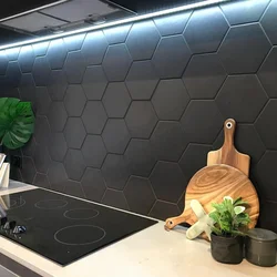 Hexagonal kitchen design