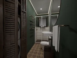 Вход в ванную дизайн
