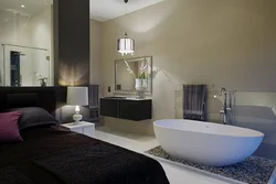 Дизайн ванной гостиной спальни