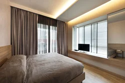Дизайн Спальни С 5 Окнами
