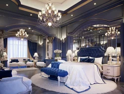 Дизайн спальни королевски