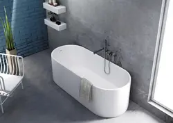 Ванна овальная дизайн