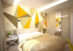 Геометрия в спальне фото