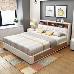 Кровати полтора спальные с матрасом фото