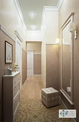 Дизайн коридора между ванной и туалетом