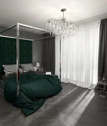 Дизайн Серо Изумрудной Спальни