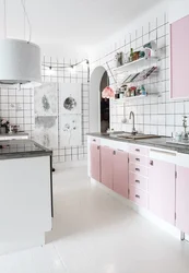Фото Плитки Кухня Розовый