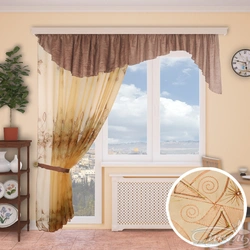 Фото шторы для спальни балконное окно