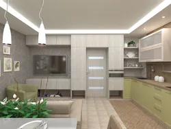 Дизайн кухни гостиной 3 на 6