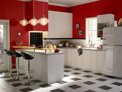 Дизайн плитки в столовой и кухни
