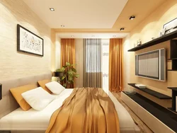 Bedroom design width 2 m