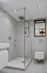 Душ современный дизайн ванной