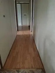 Ламинат в квартире коридор фото