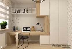 Спальня дизайн шкаф стол