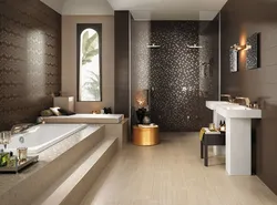 Bathroom design with tile selection