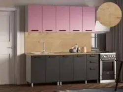 Кухня одного или двух цветов фото