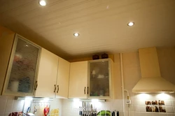 Какие панели для кухни на потолок фото