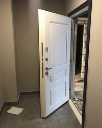 Белая Входная Дверь В Квартиру Фото