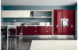 Сочетание цвета фасадов для кухни фото
