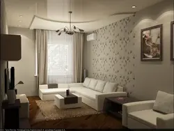 Современный дизайн гостиной в квартире 18 кв м фото
