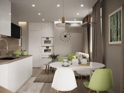 Kitchen design 12 sq m photo