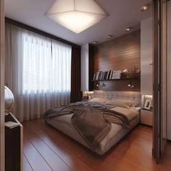 Bedroom design 15 sq m in modern style photo