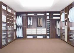 Оформление гардеробной комнаты фото