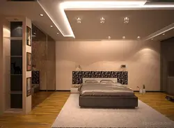 Дизайн потолок из гипсокартона спальня фото