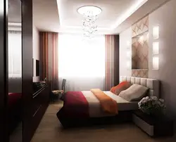 Дизайн спальни 3 на 5 с одним окном