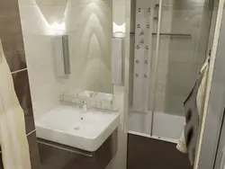 Интерьер маленькой ванны в панельном доме