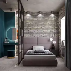 Спальня лофт дизайн реальные фото