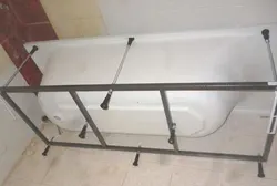 Акриловая ванна установка фото