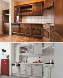 Переделанные кухни в квартире фото