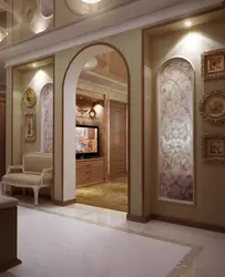 Декоративная арка в интерьере квартиры