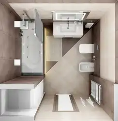 Дизайн ванной комнаты 6 кв м с угловой ванной