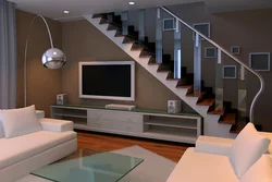 Дизайн Лестниц В Гостиных Домов