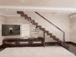 Дизайн Лестниц В Гостиных Домов