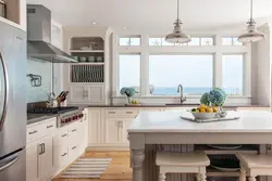 Kitchen for home photo near the window