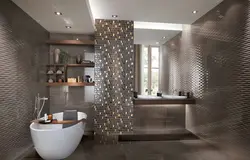 Дизайн ванной 2023 плитка новые тенденции