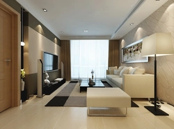 Отделка гостиной в квартире в современном стиле дизайн
