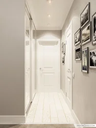 Фото дизайна прихожих с белыми дверями