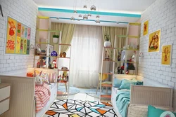 Детская Спальня Дизайн Для Двоих Разнополых