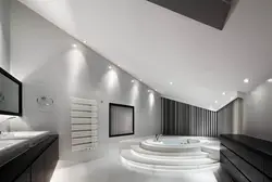Современный дизайн ванны минимализм