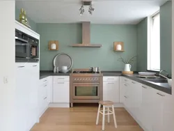 Современные цвета стен на кухне фото