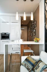 Дизайн маленькой комнаты кухня гостиная