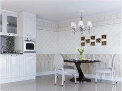 Kitchen design photo mdf wall